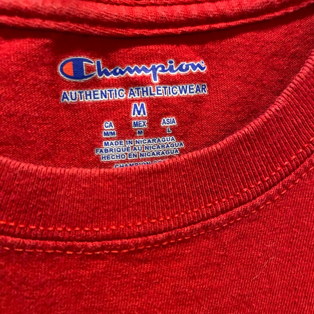 Champion Indiana University T-shirt SZ M - Picture 2 of 3